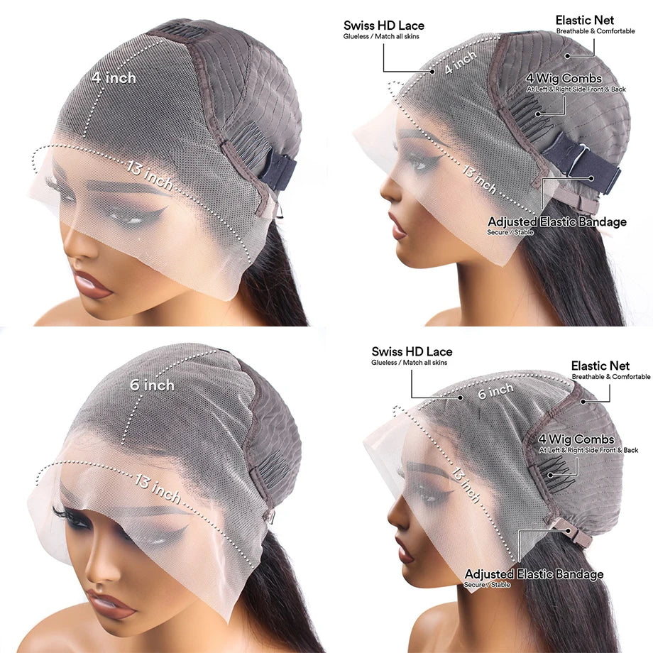 24 K Gold HD Wig