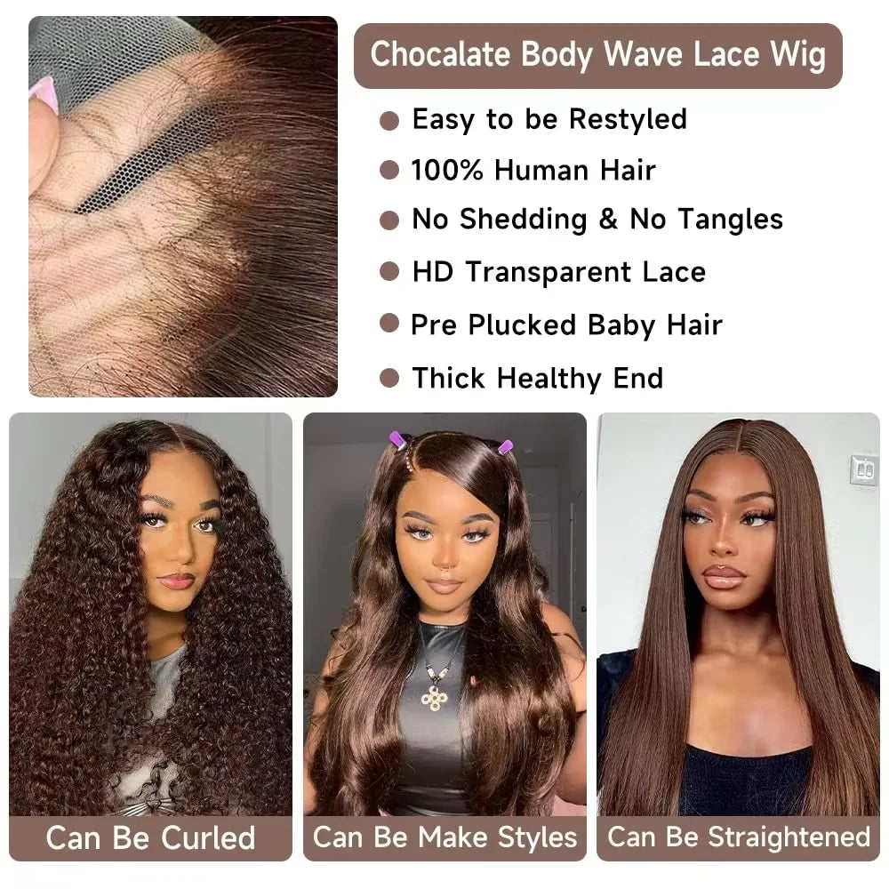 Velvet Mocha HD Wig