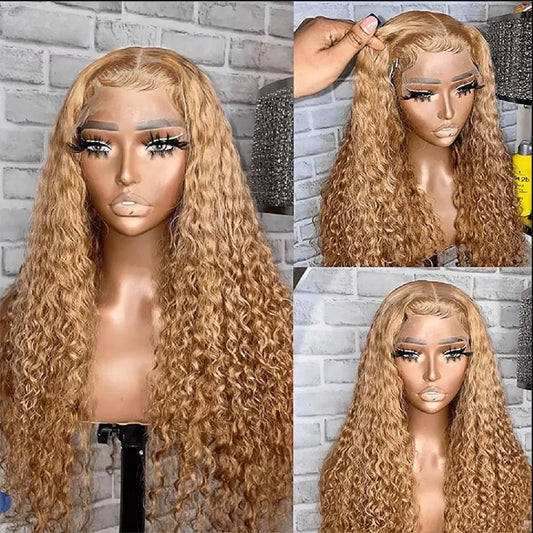 24 K Gold HD Wig