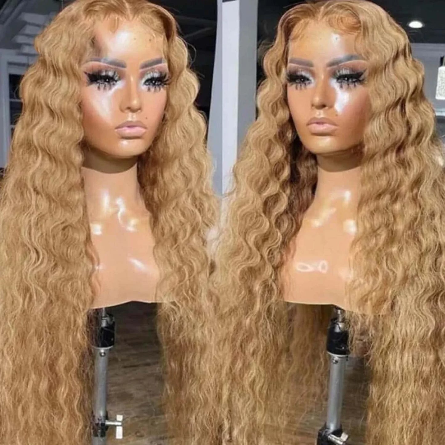 24 K Gold HD Wig