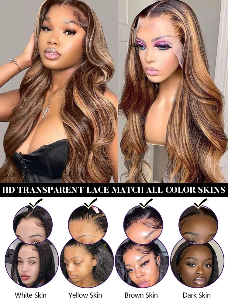 Dubaï Vibes HD wig