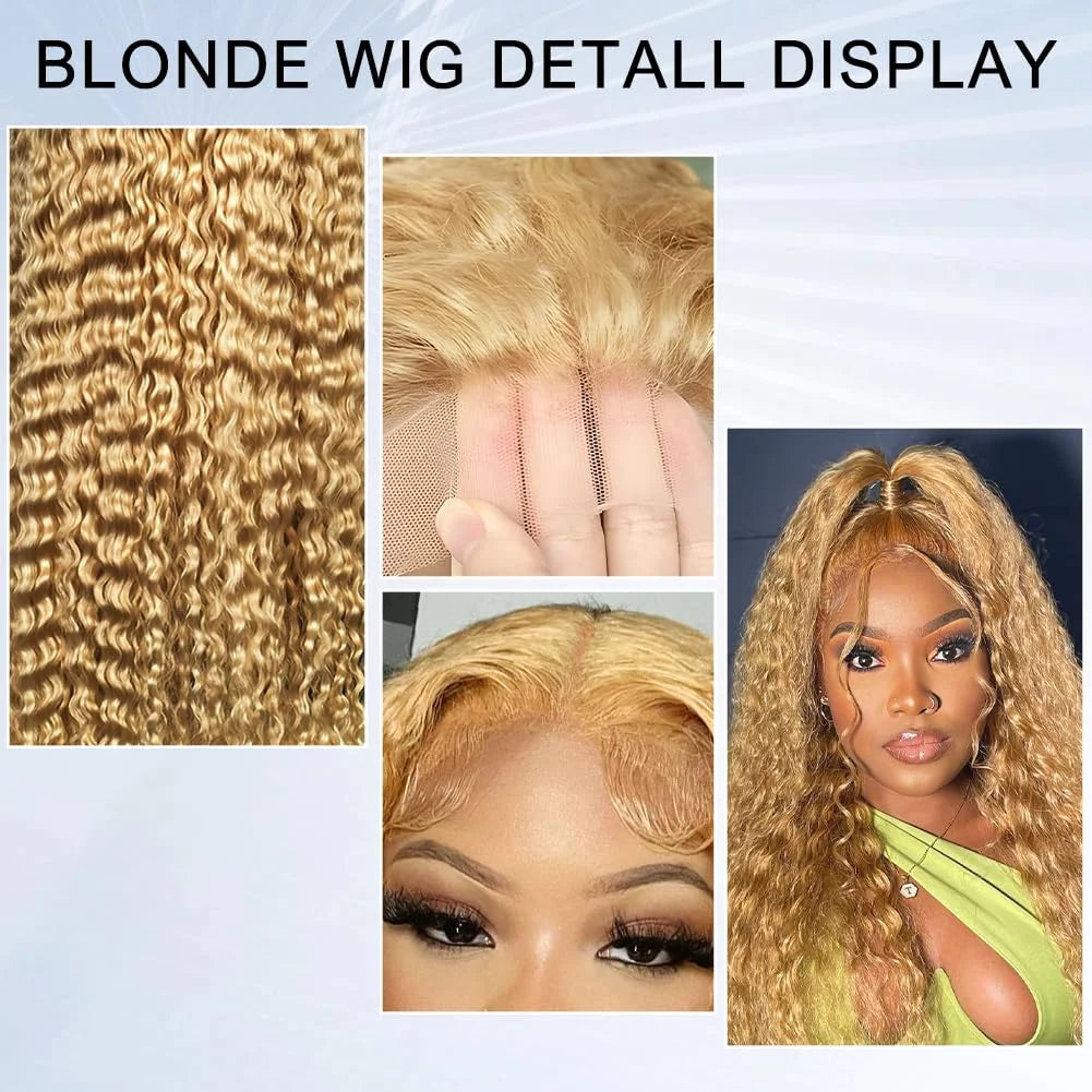 24 K Gold HD Wig